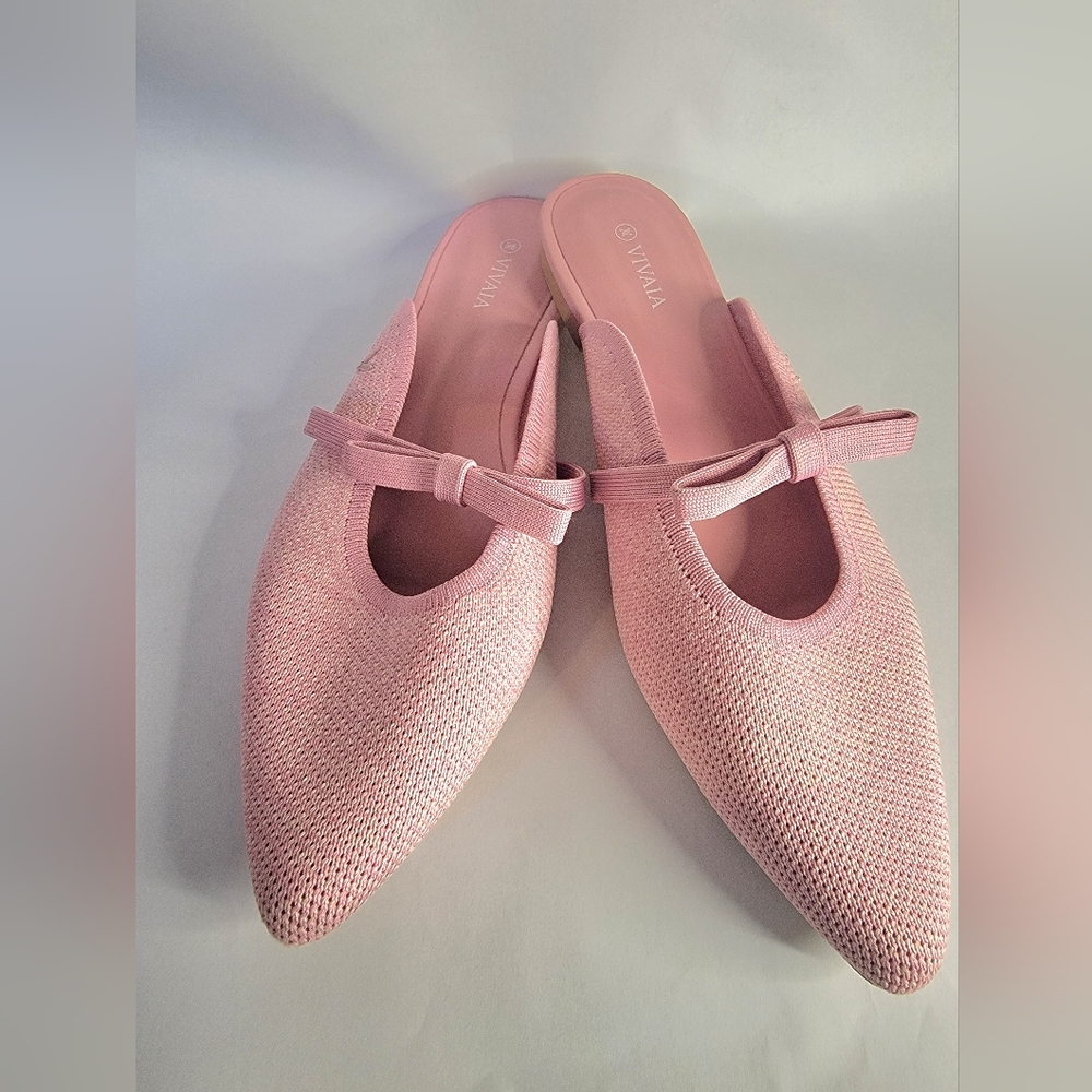 VIVAIA pointed toe mules